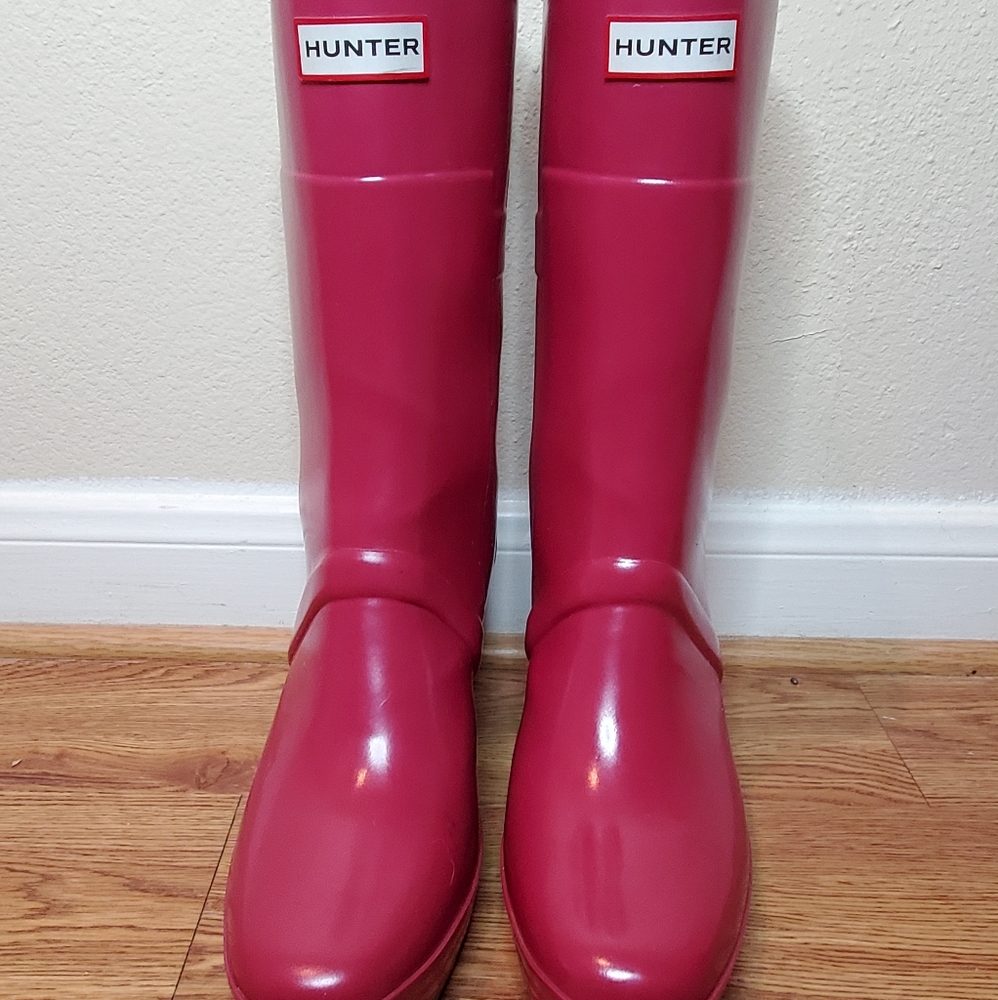 Hunter Kellan Wedge Rain Boots